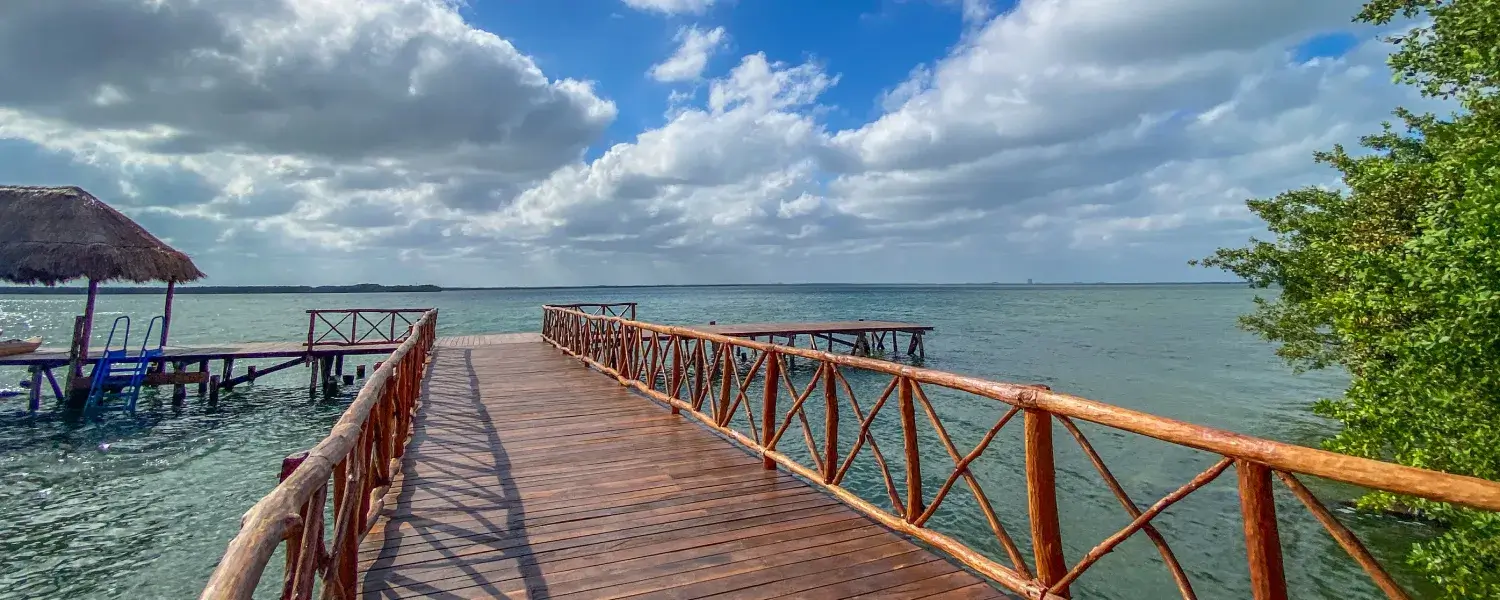 Explore Cancun Lagoon by kayak - included in your all-inclusive Cancun stay!