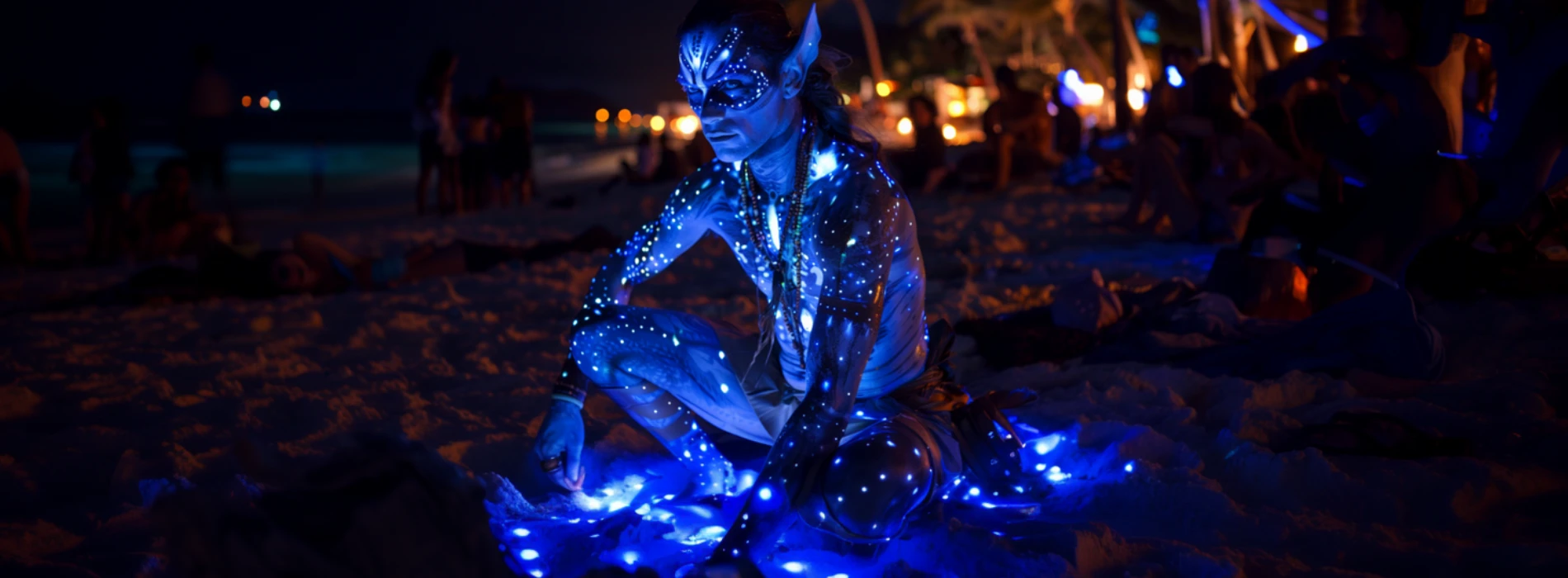 avatar, dinner show in royal solaris los cabos