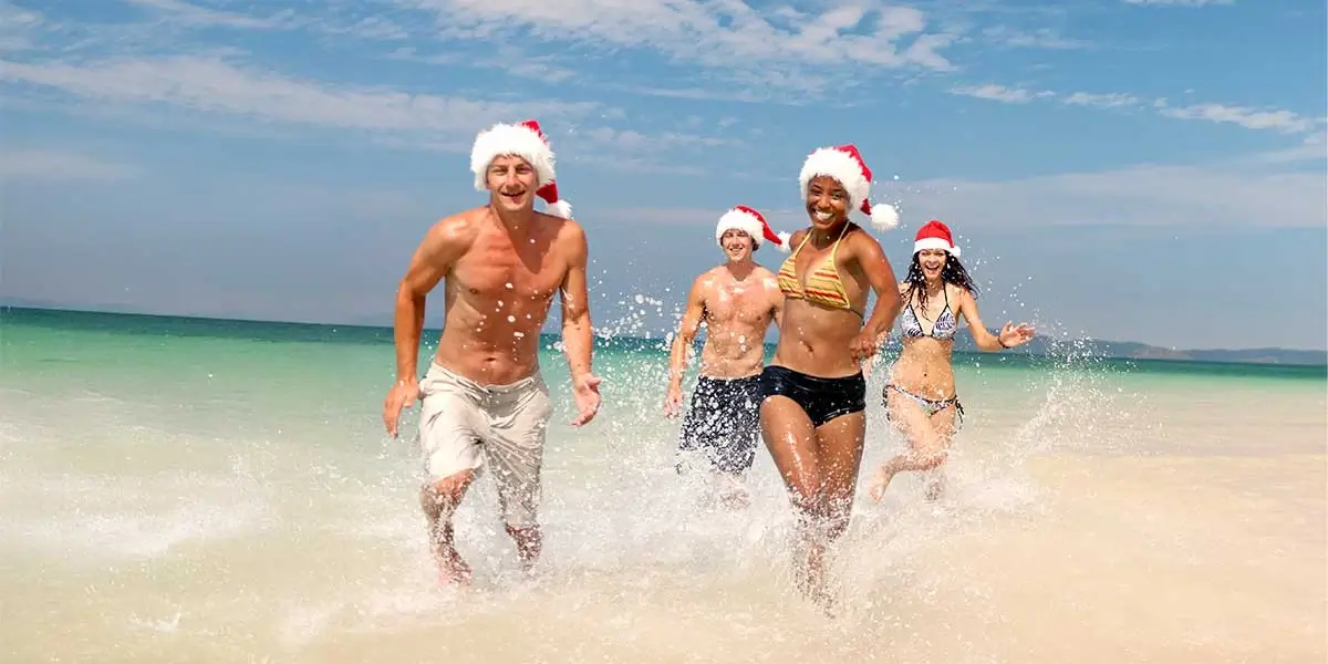 Christmas on the beaches of Cancun in all-inclusive hotels