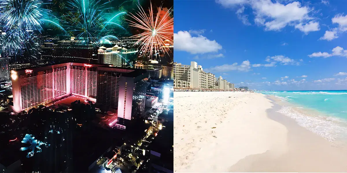 where to go: cancun or vegas