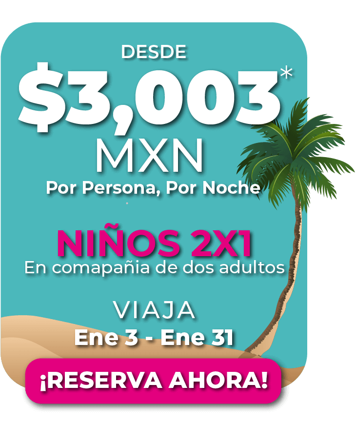 Promocion de inicio de año GR Solaris Los Cabos. Niños gratis en GR Solaris Light house, antes Hotel Gran Faro los Cabos