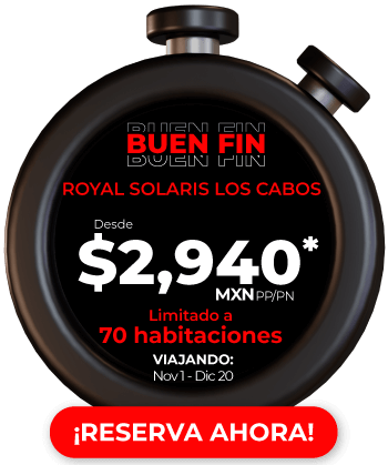 Promocion de Buen Fin para royal solaris los cabos