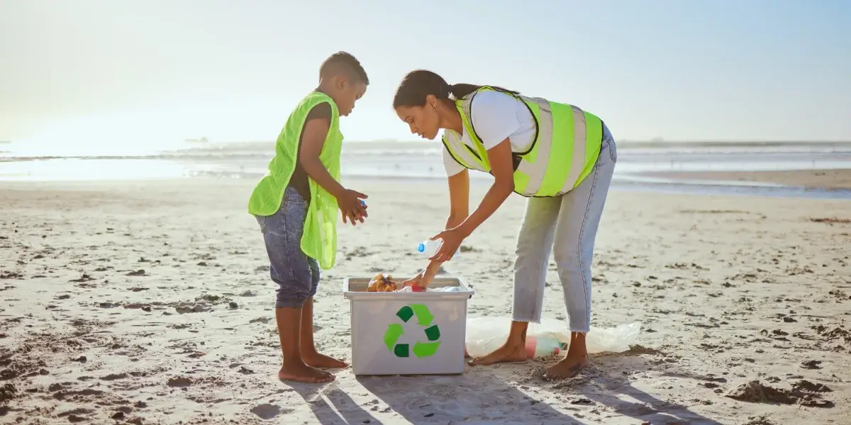 recycling in gr caribe by solaris deluxe all inclusive resort 