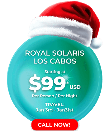 Christmas  deal at Royal Solaris Los Cabos. Cabo All inclusive Resort