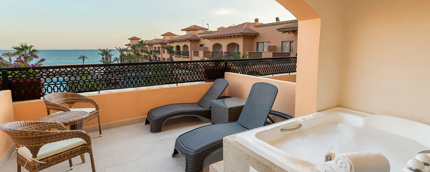 Habitación con vista al mar en Royal Solaris Los Cabos