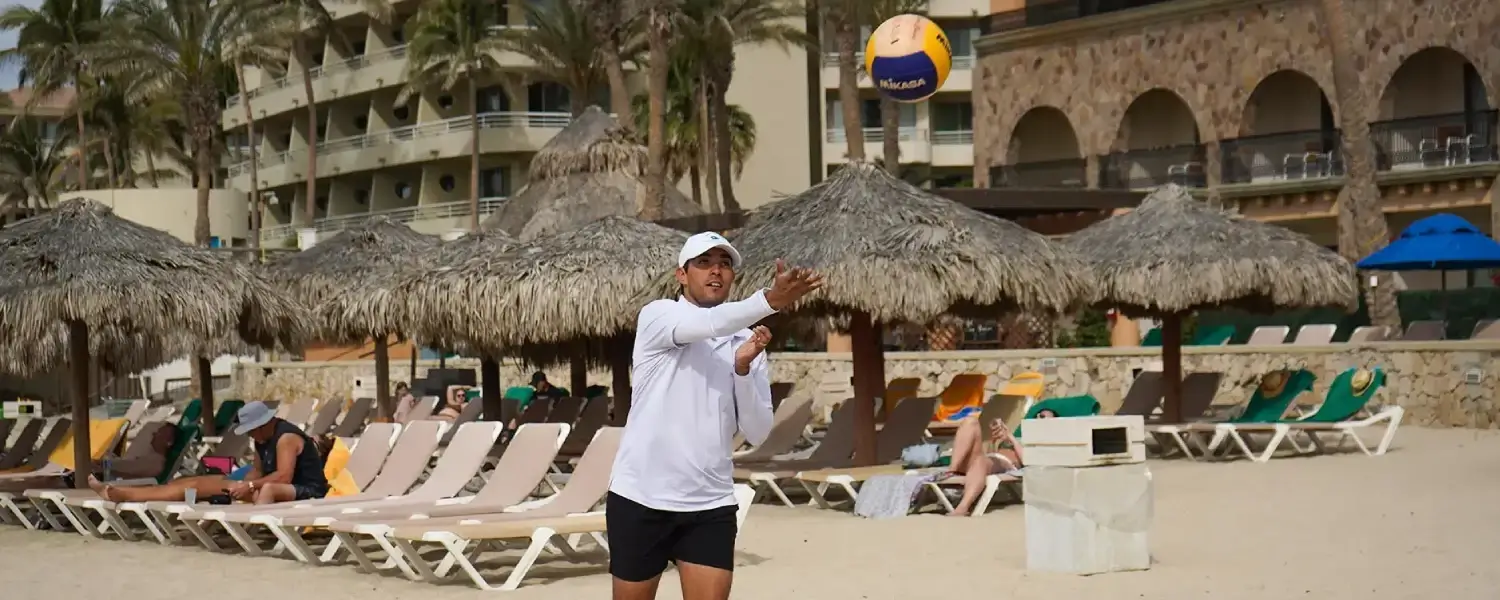 voleibol en las playas de Los Cabos